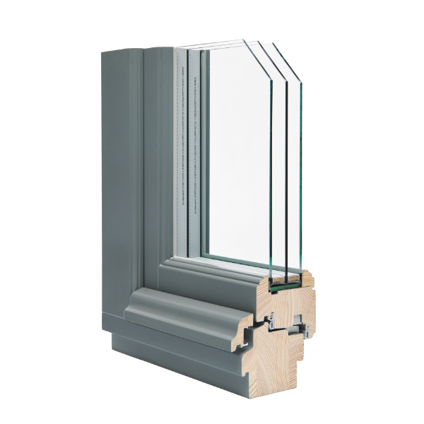 Dřevěná okna IV92 Retro